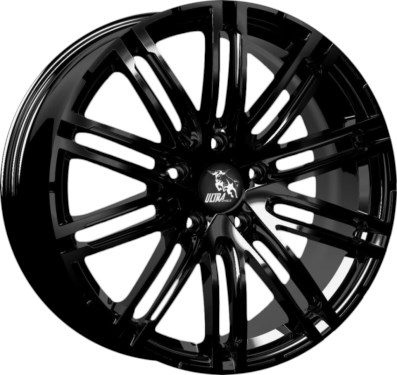 ULTRA WHEELS TURBO ZWART GLANZEND 4250674381615